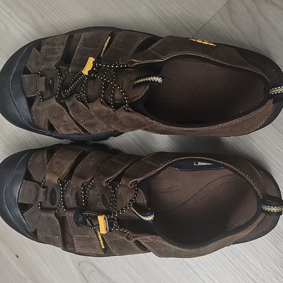 Keen Men’s Brown Leather‎ Newport Sandals Sz 12 main image 7